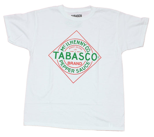 Tabasco Mens T-Shirt - Classic Label Pepper Sauce Image