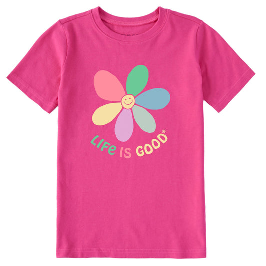 Kids Happy Daisy Short Sleeve Crusher Tee