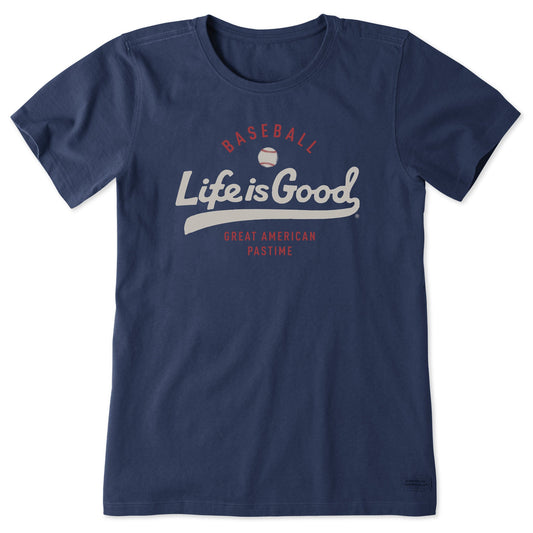 Women's LIG Script American Pastime Short Sleeve Tee