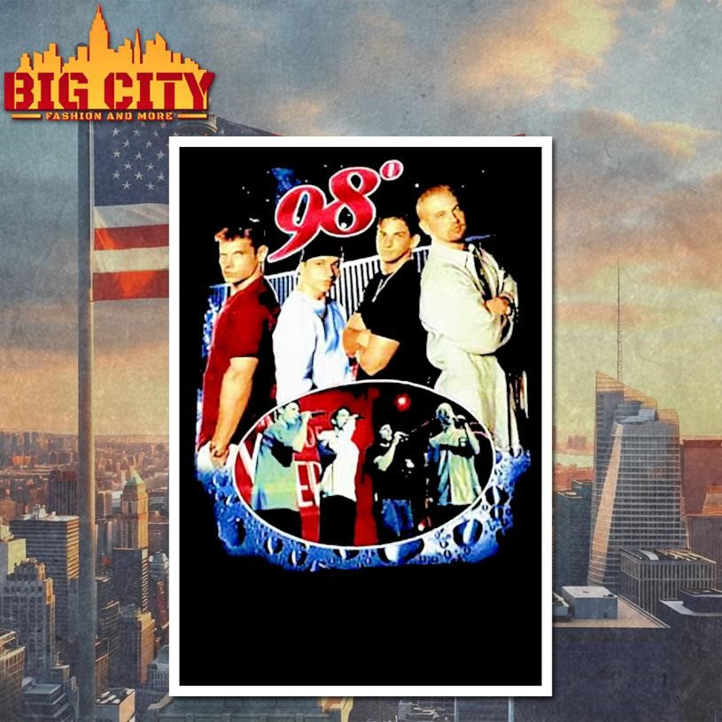 98 Degrees Band Retro Shirt