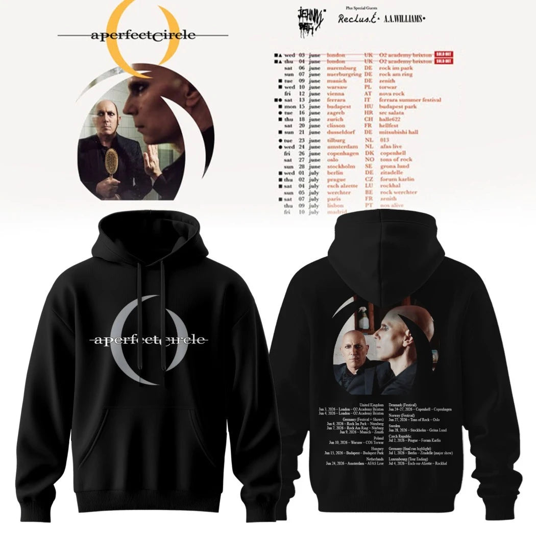 A Perfect Circle Europe Tour 2026 Shirt