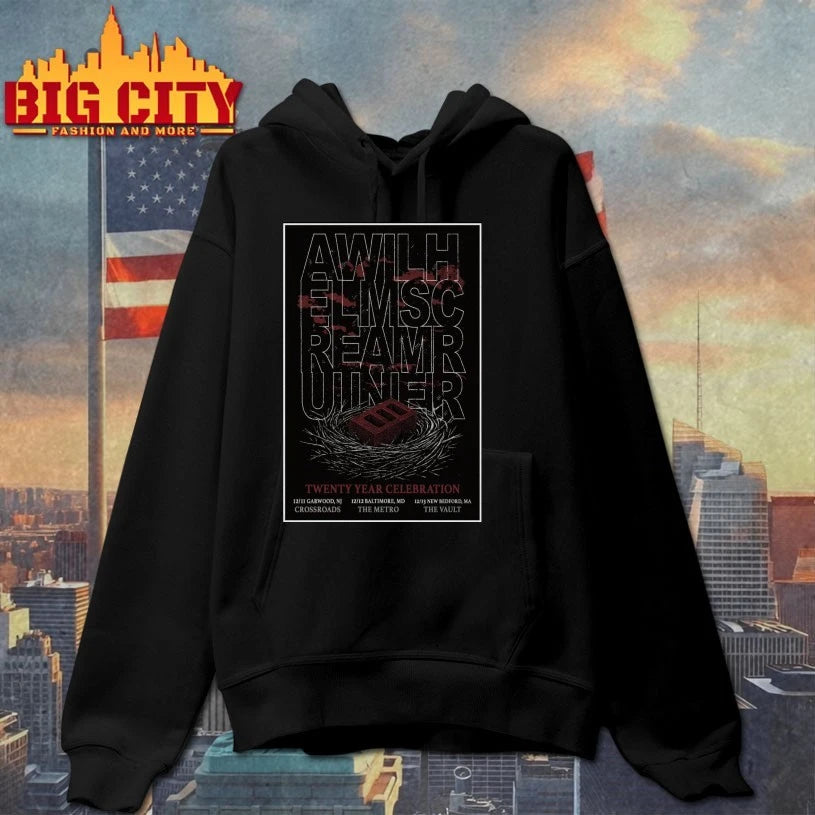 A Wilhelm Scream Ruiner 20 Year Anniversary Dec 11-13 2025 Tour Poster Shirt