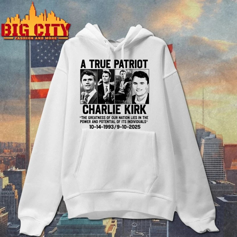 A true Patriot Charlie Kirk 10-14-1993 9-10-2025 shirt