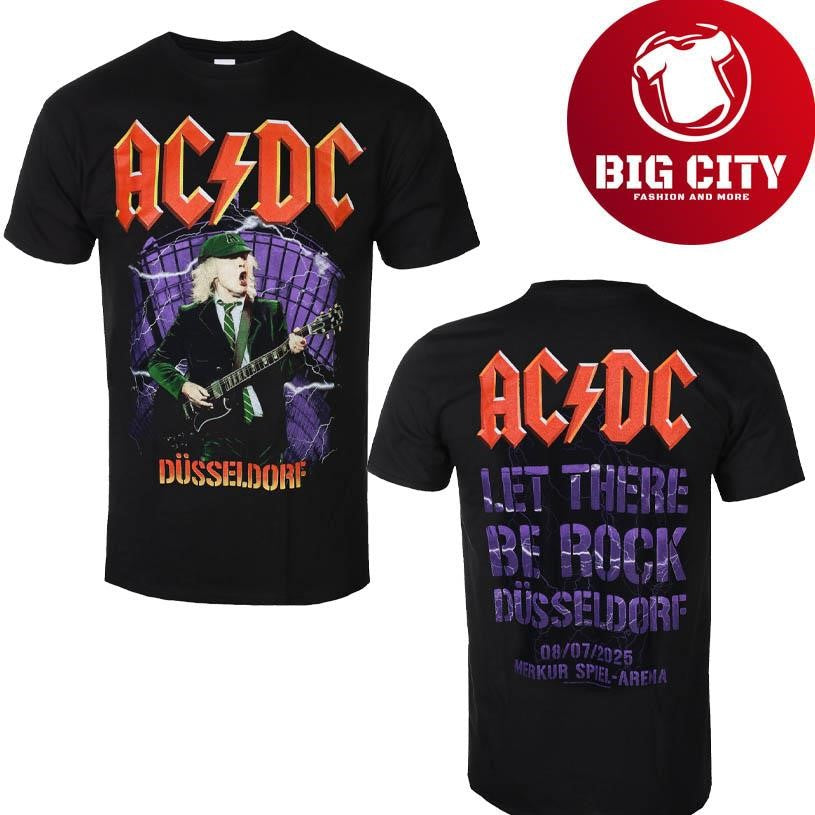 ACDC Duesseldorf Let There Be Rock 2025 Two Sided Shirt