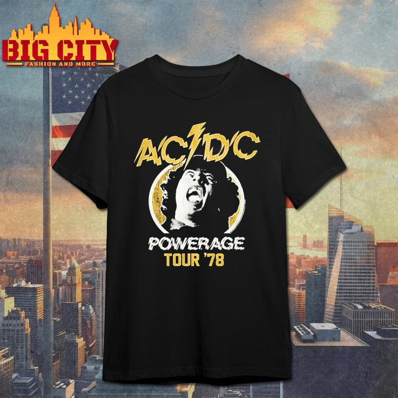 ACDC Powerage Tour Shirt