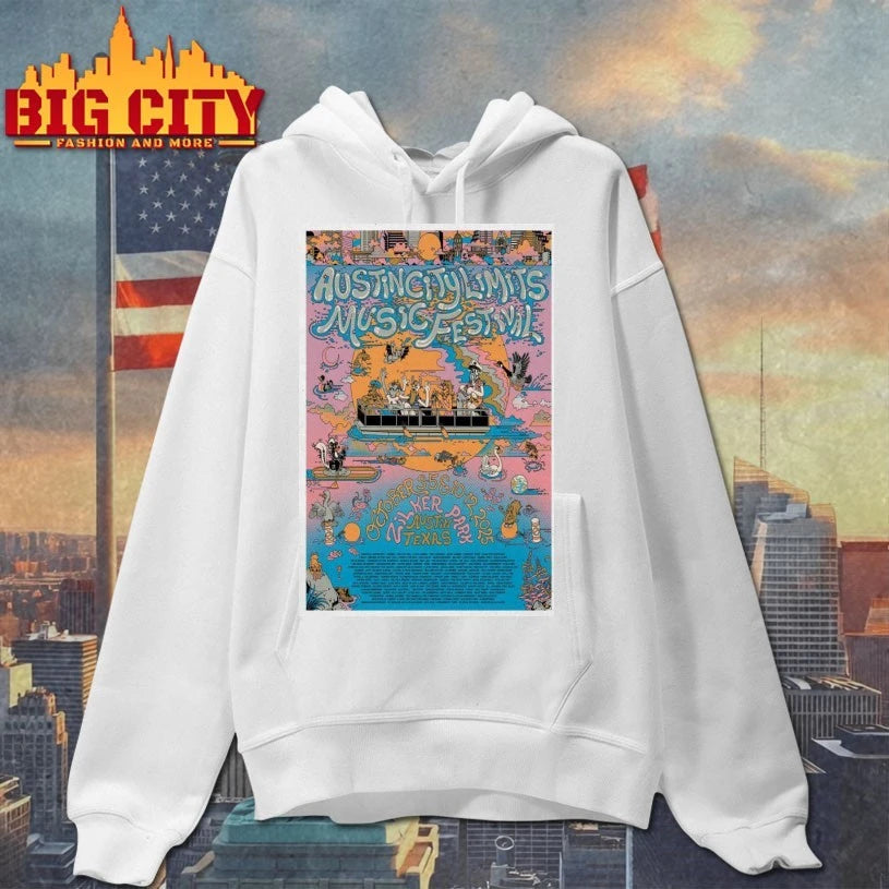 ACL Music Festival Event Austin Texas 2025 Poster shirt