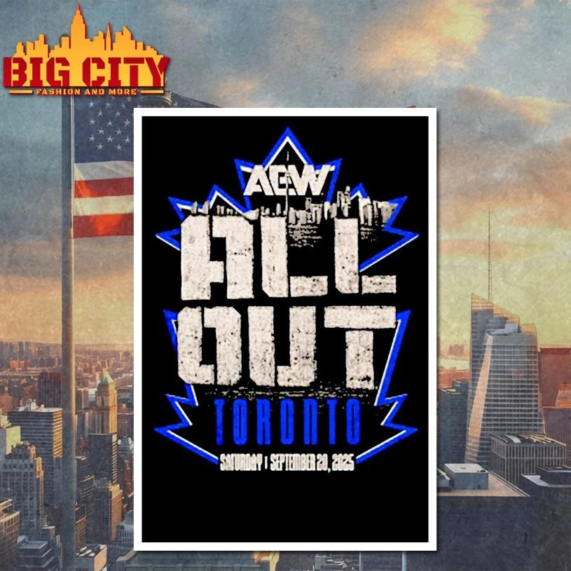 AEW All Out 2025 Event Toronto shirts