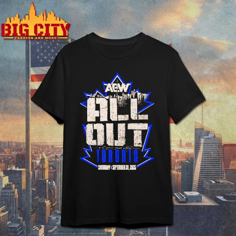 AEW All Out 2025 Event Toronto shirts