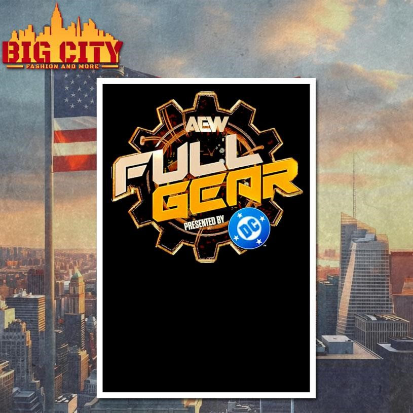 AEW Full Gear 2025 Presented By Dc Shirt