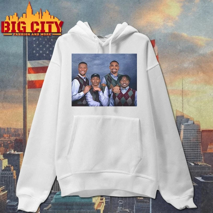 AJ Brown Jalen Hurts Devonta Smith Saquon Barkley Step Brothers Shirt