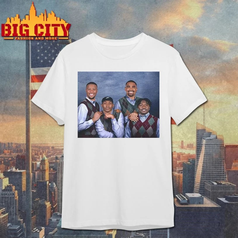 AJ Brown Jalen Hurts Devonta Smith Saquon Barkley Step Brothers Shirt
