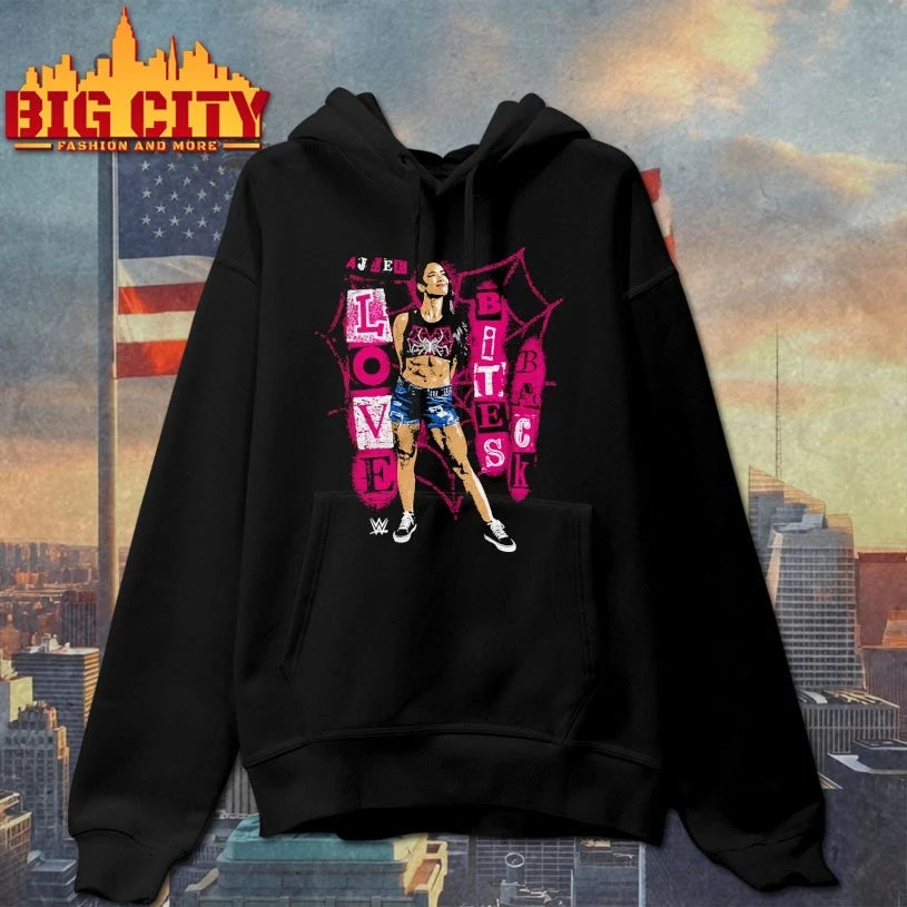 AJ Lee Love Bites Back WHT Shirt