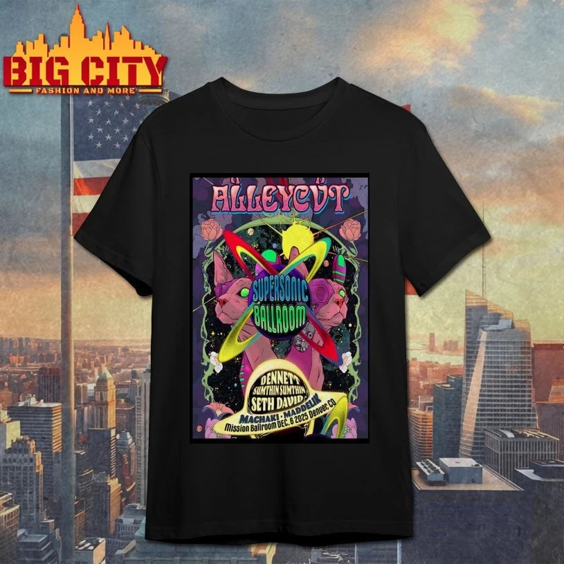 ALLEYCVT At Mission Ballroom On Dec 6 2025 Poster shirt