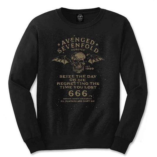 Avenged Sevenfold | Official Band Long Sleeve T-Shirt | Seize the Day