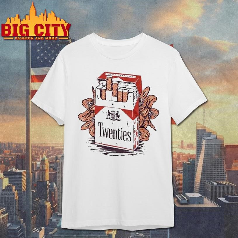 Aaron West And The Roaring Twenties Twenties Pack Cigarettes Shirt