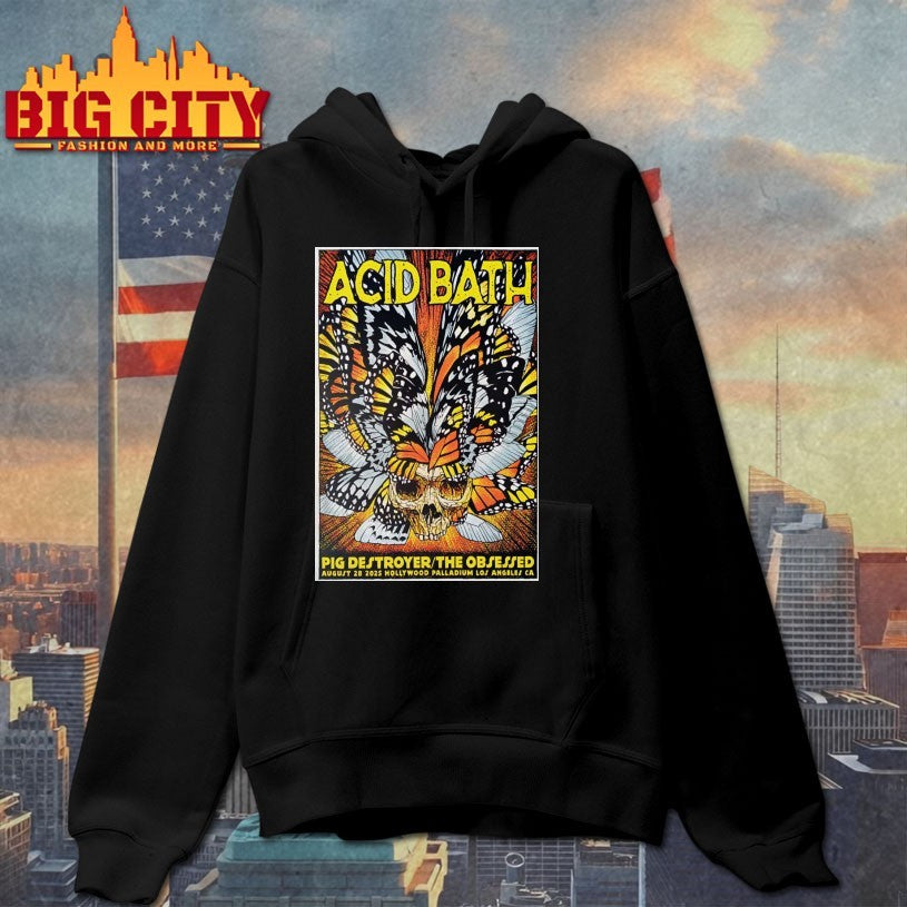 Acid Bath Aug 28 2025 Hollywood Palladium In Hollywood CA Poster Shirts