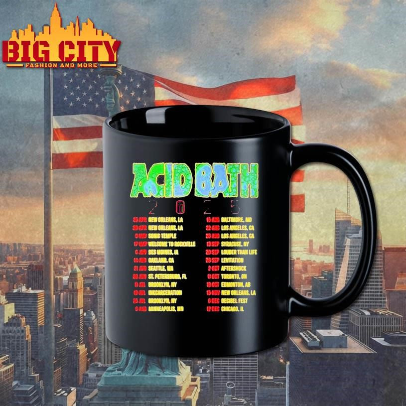 Acid Bath Merch American Tour 2025 Shirt