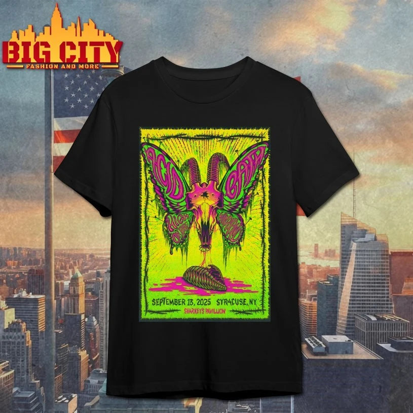 Acid Bath Syracuse NY 9.13.2025 Poster shirt