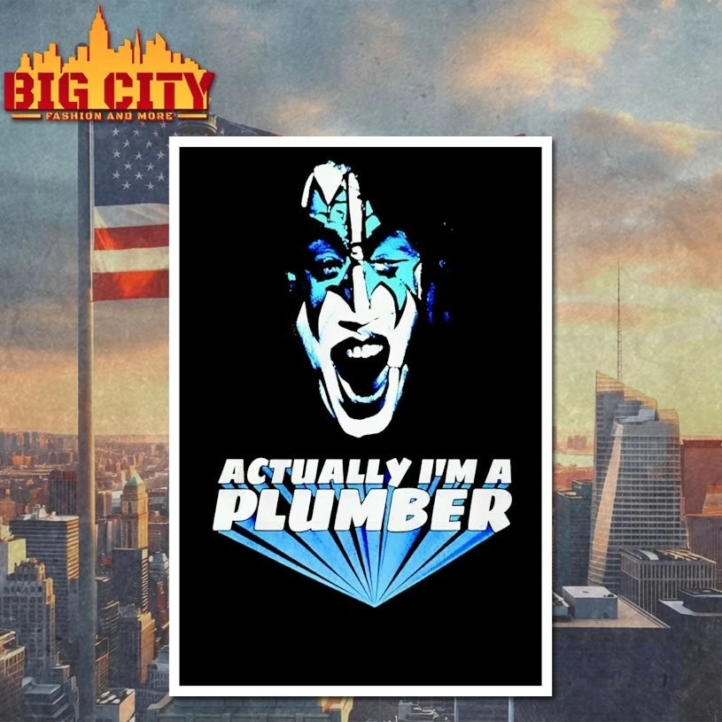 Actually Im A Plumber Ace Frehley shirt