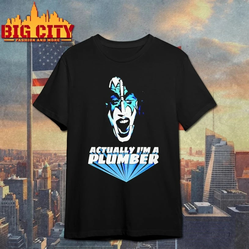 Actually Im A Plumber Ace Frehley shirt