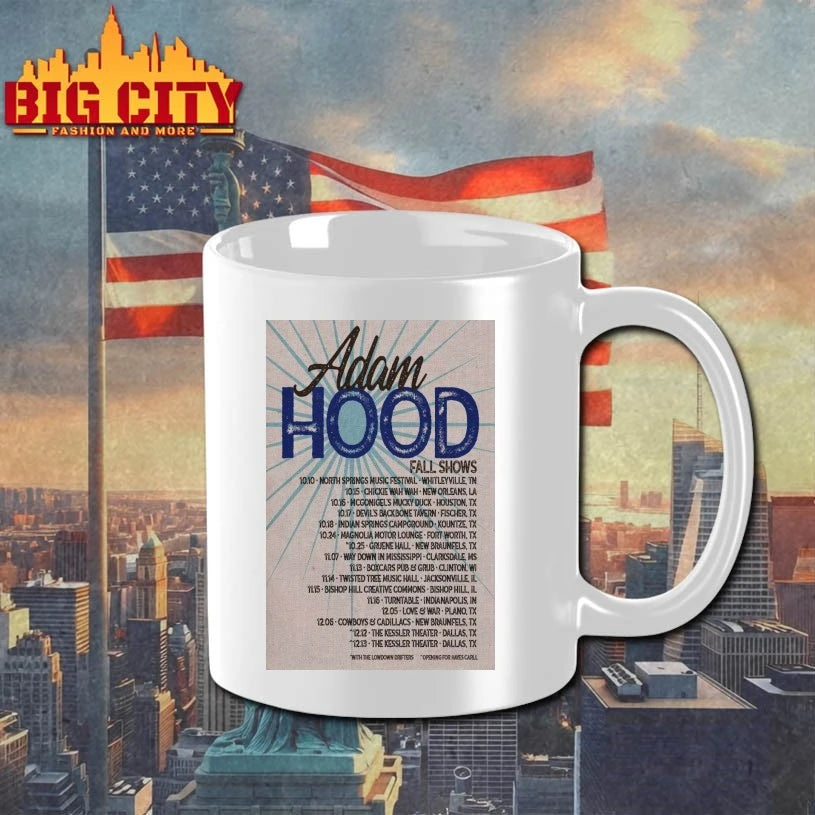 Adam Hood Fall Tour Poster Shirt