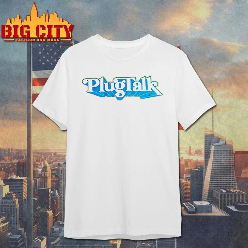 Adam22 Wearing Plugtalk shirt