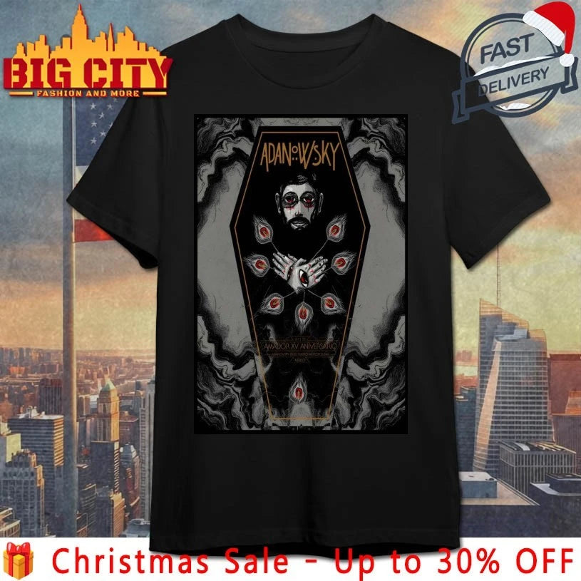 Adanowksy Nov 6 2025 Mexico Event Poster shirt