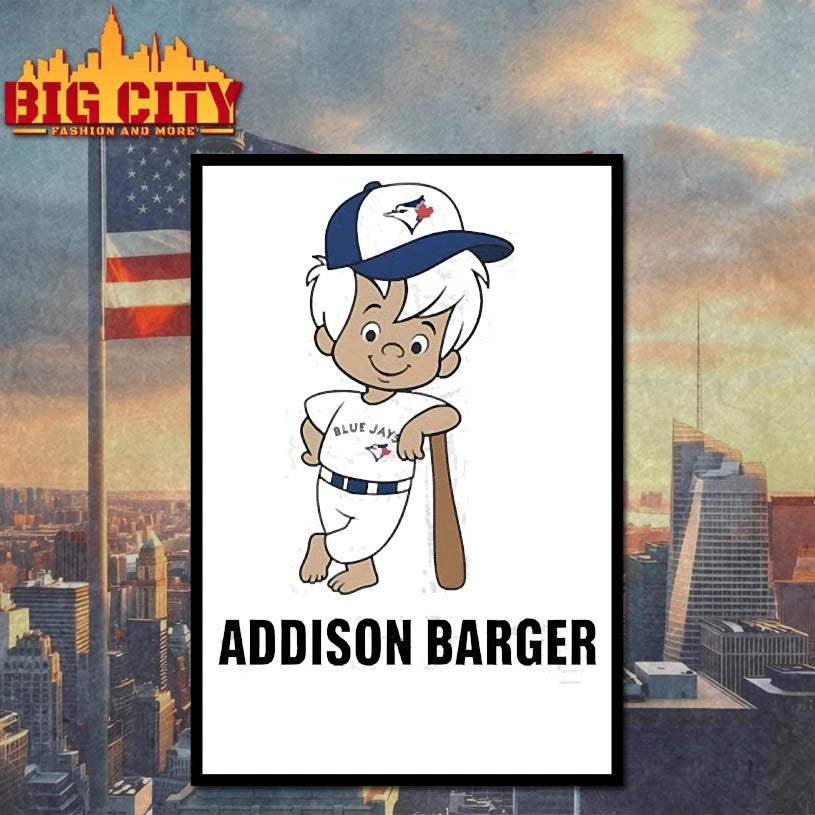 Addison barger Toronto Blue Jays baseball shirt