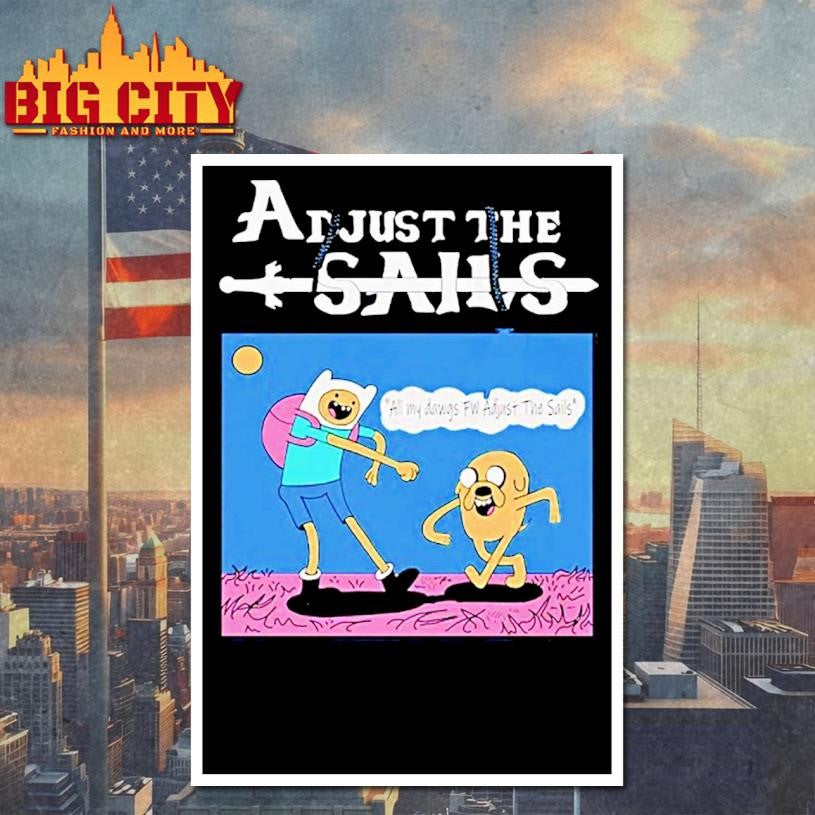 Adjust The Sails Finn X Jake Shirt