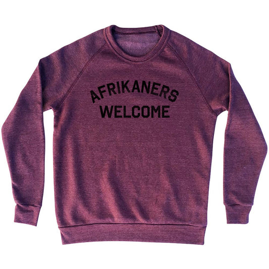 Afrikaners Welcome Adult Tri-Blend Sweatshirt
