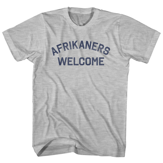 Afrikaners Welcome Adult Cotton T-shirt Style005