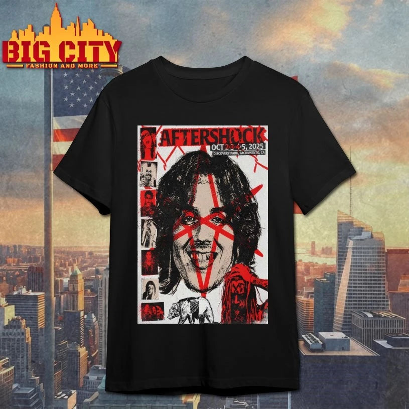 Aftershock Festival 2025 Discovery Park in Sacramento Poster Shirt
