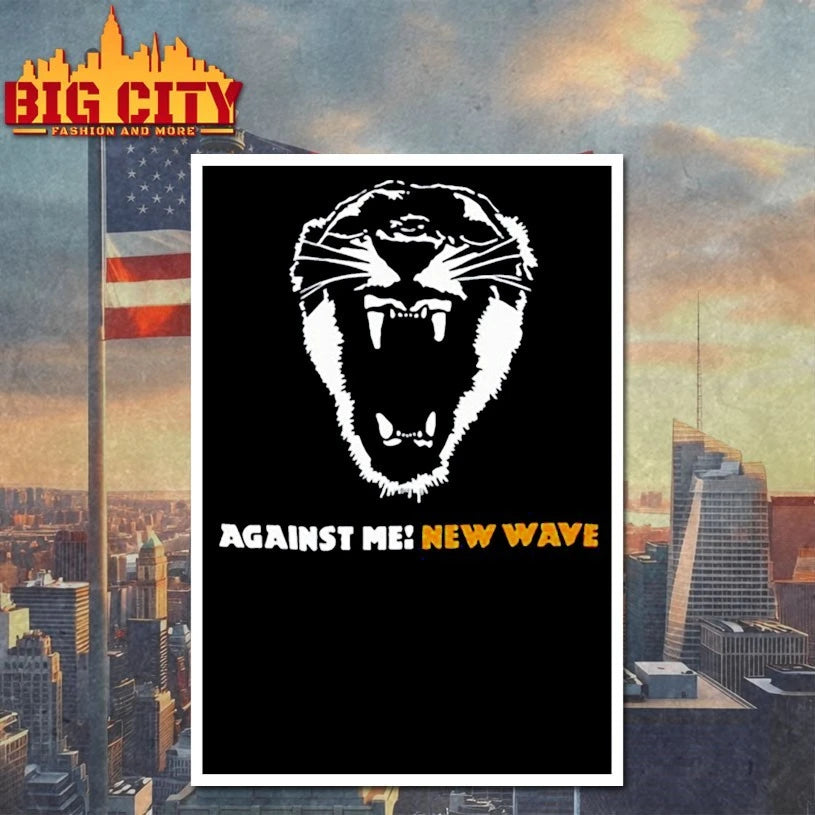 Against Me New Wave Panther shirt