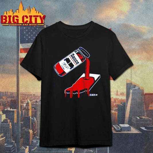 Ahmad Sauce Gardner Indy Sauce Bottle shirt