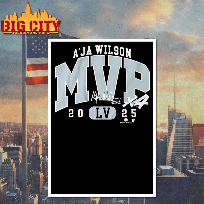 A’ja Wilson 2025 MVP Shirt