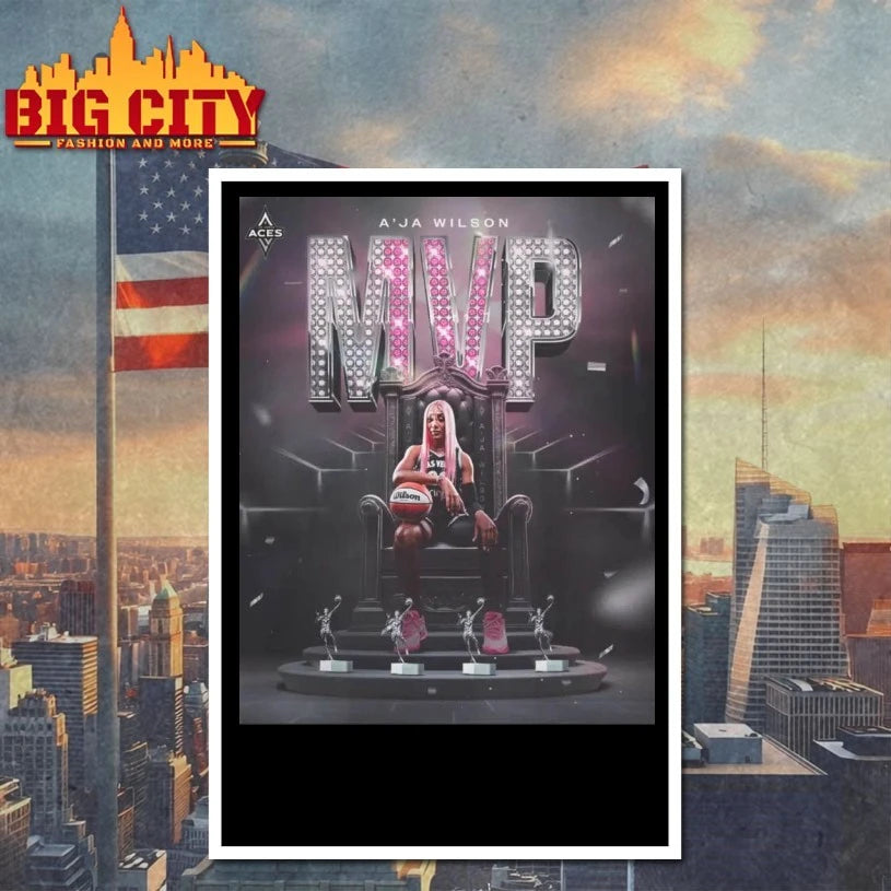 A’ja Wilson 2025 WNBA MVP Poster shirts