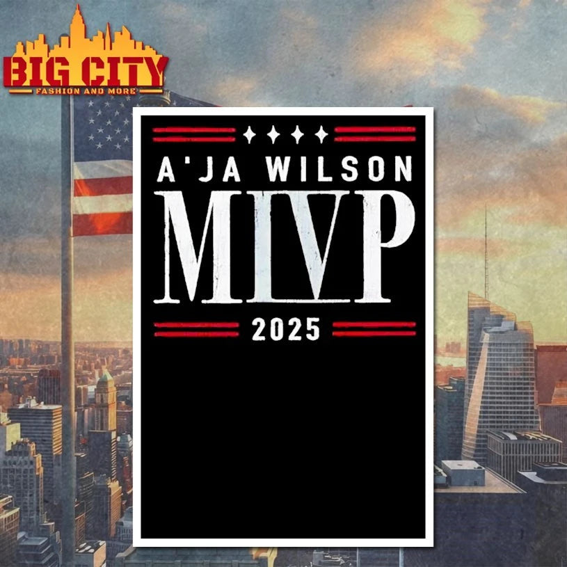 A’ja Wilson Iv Mvp Las Vegas Aces 2025 Shirt