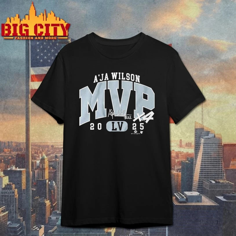 A’ja Wilson LV 2025 MVP shirts