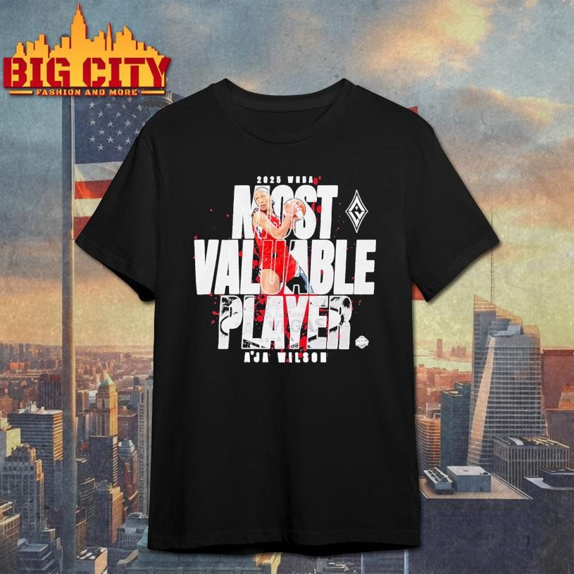 A’ja Wilson Las Vegas Aces 2025 WNBA MVP Most Valuable Player shirt