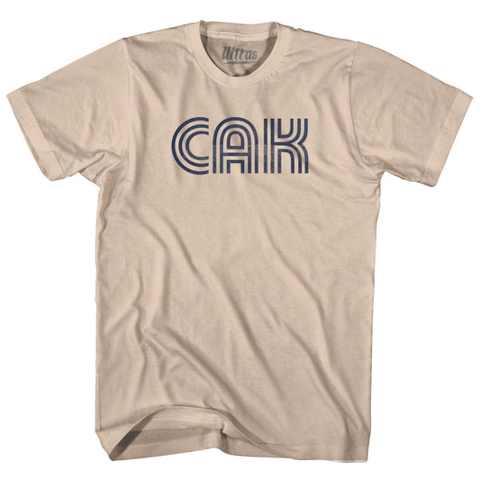 Akron CAK Airport Adult Cotton T-shirt Style001