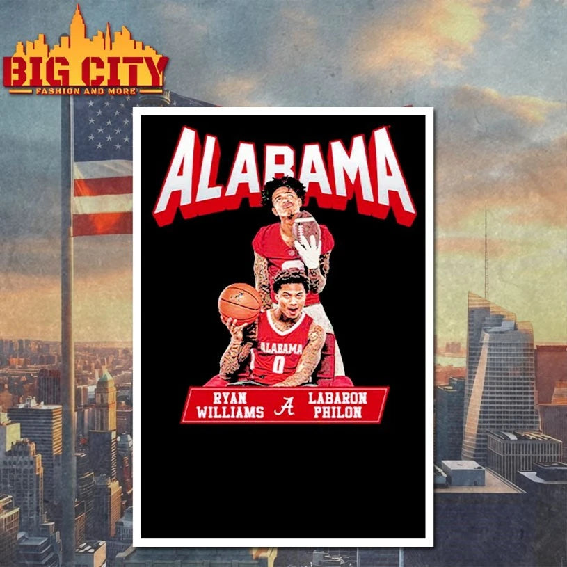 Alabama Ryan Williams And Labaron Philon Shirt
