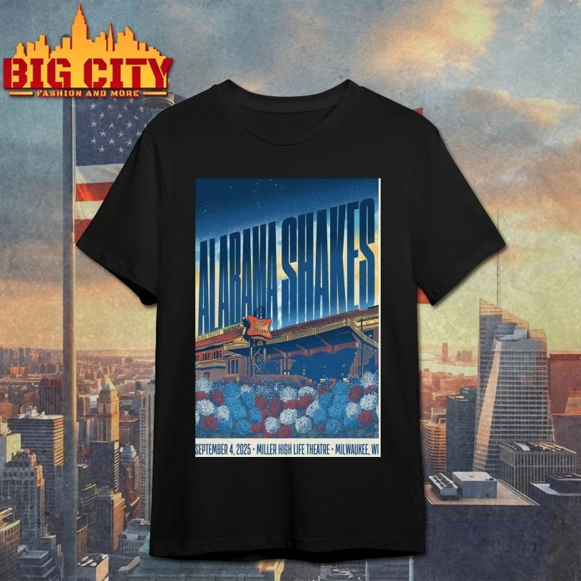 Alabama Shakes In Milwaukee WI On Sept 4 2025 Poster Shirts