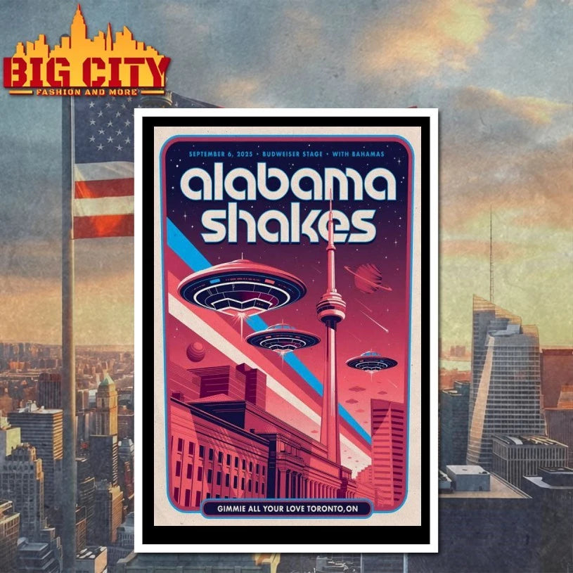 Alabama Shakes Sept 6 2025 Budweiser Stage In Toronto ON Poster Shirt