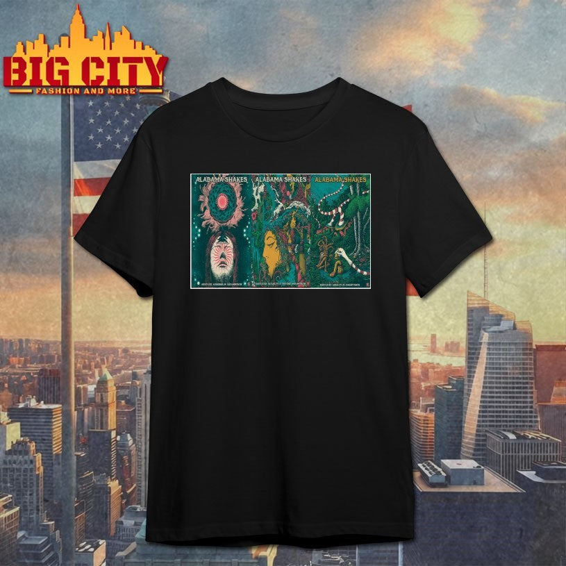 Alabama Shakes Tour 2025 Poster Shirts