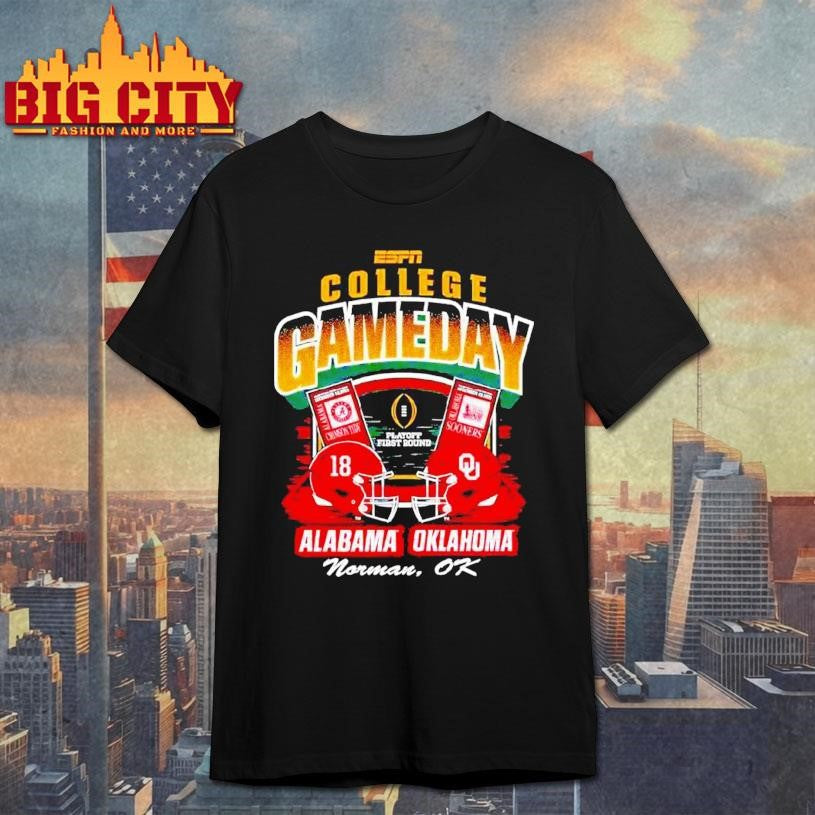 Alabama Vs. Oklahoma 1st Round Ticket Shirt