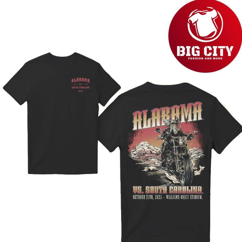 Alabama vs. South Carolina 2025 Two Sided Shirt