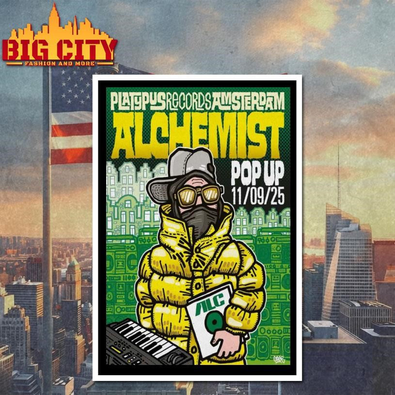 Alchemist Tour 2025 Amsterdam Amsterdam Poster shirt