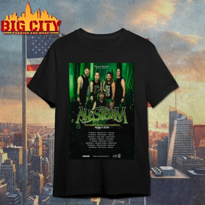 Alestorm Latin America 2026 Poster shirt