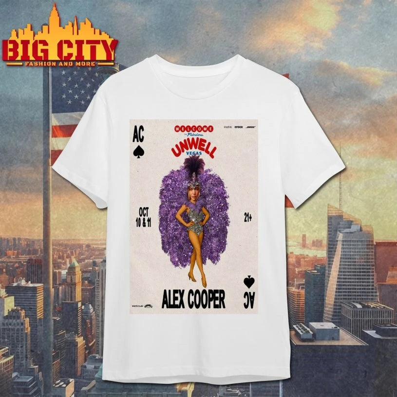 Alex Cooper Unwell Las Vegas October 10-11 2025 Poster shirt