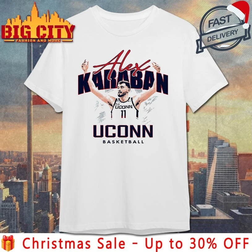 Alex Karaban Uconn Basketball shirt